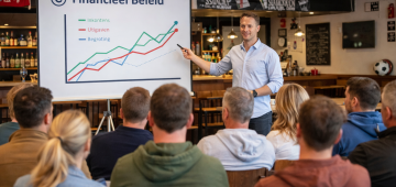 Sportcafé 'financieel beleid'